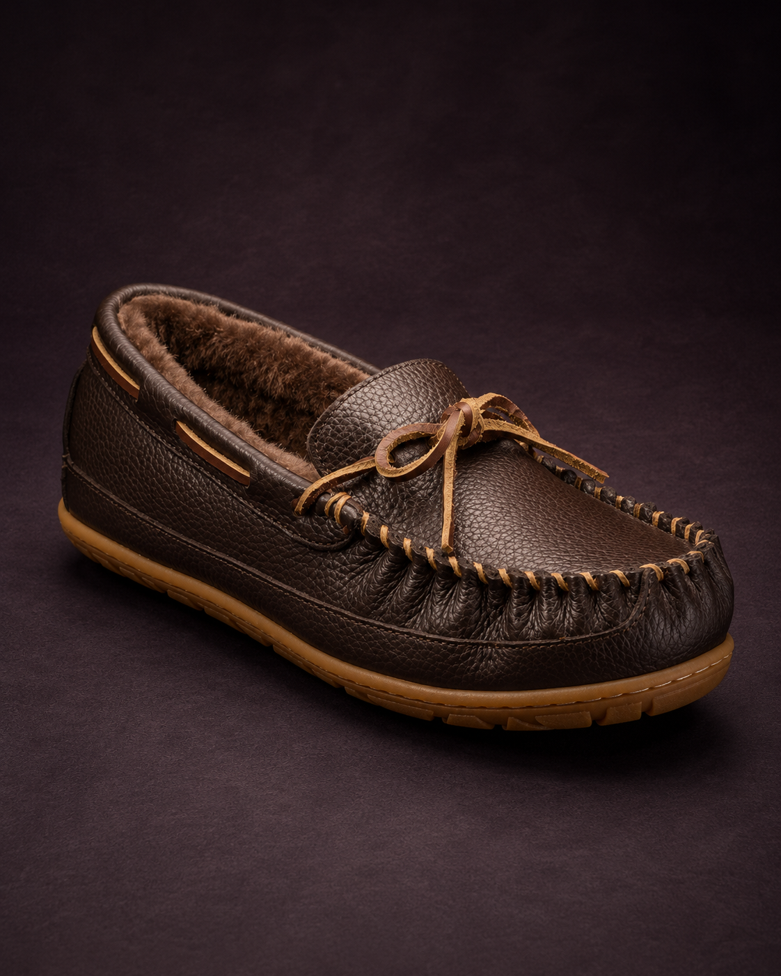 Classic moccasin slipper