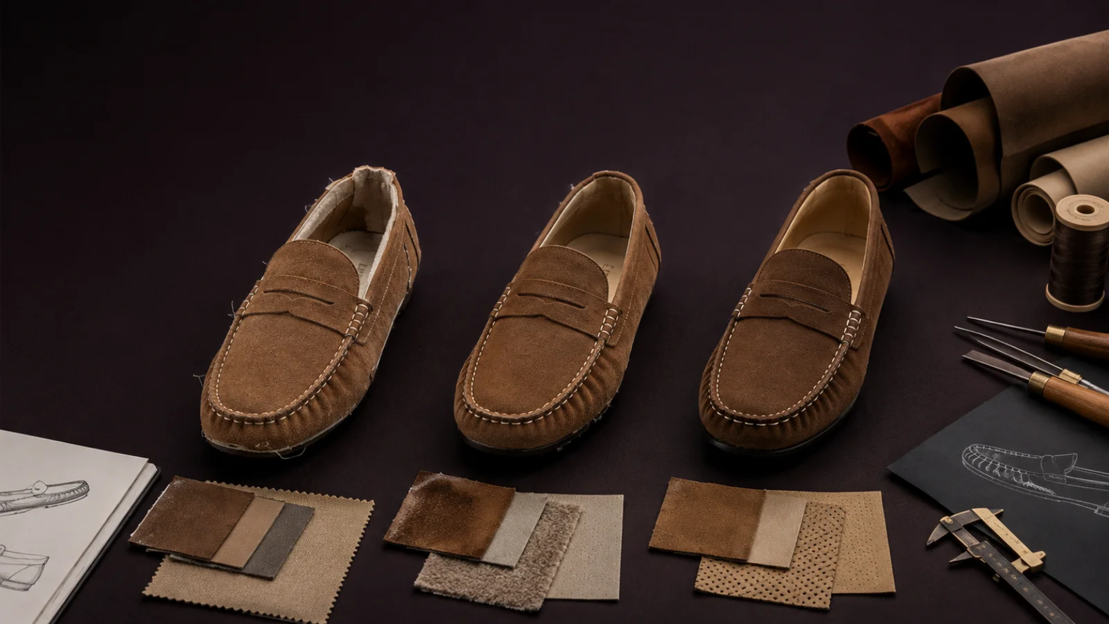 Moccasin sample approval