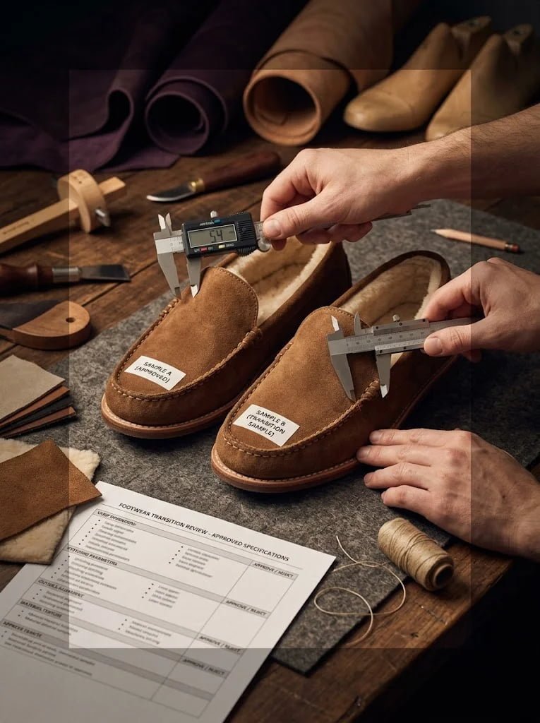Moccasin supplier transition