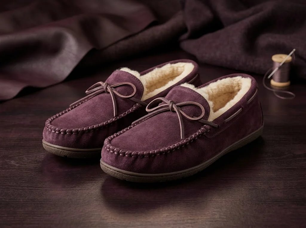 Classic moccasin slippers