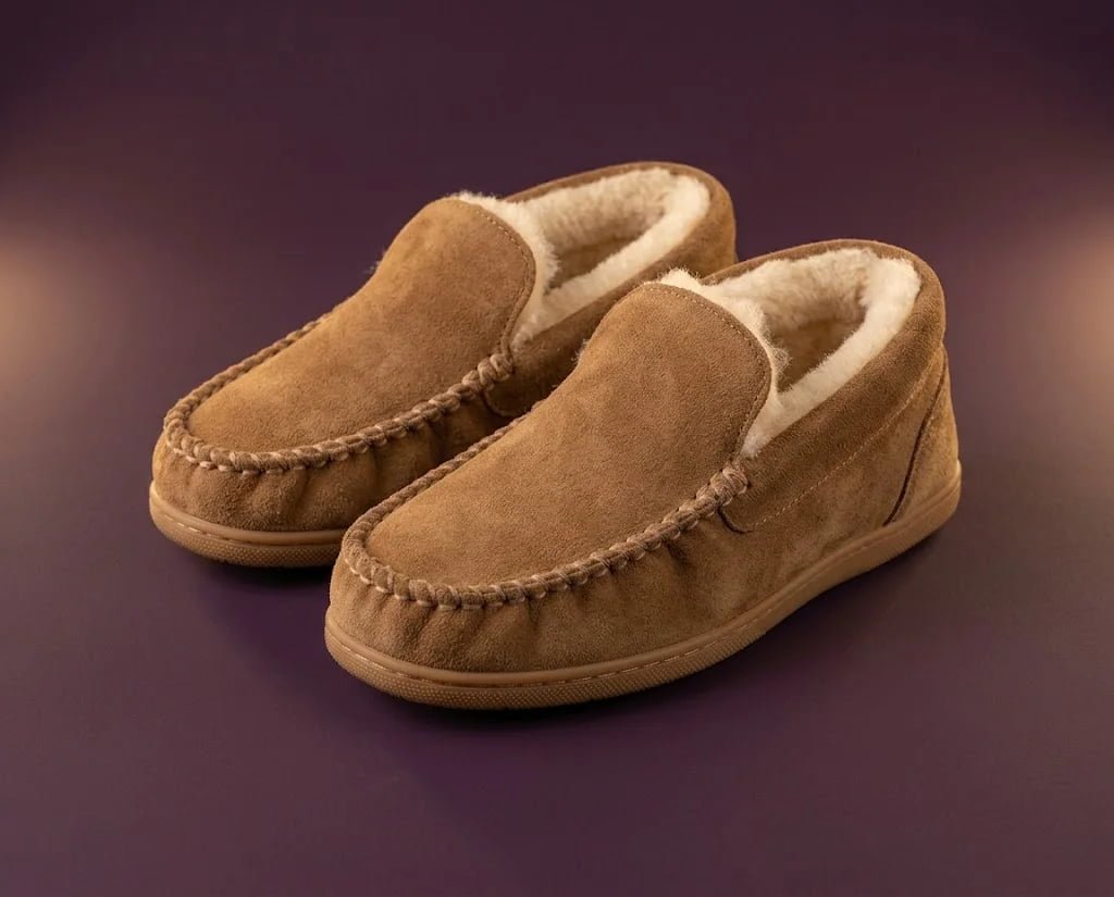 Kids moccasin slippers