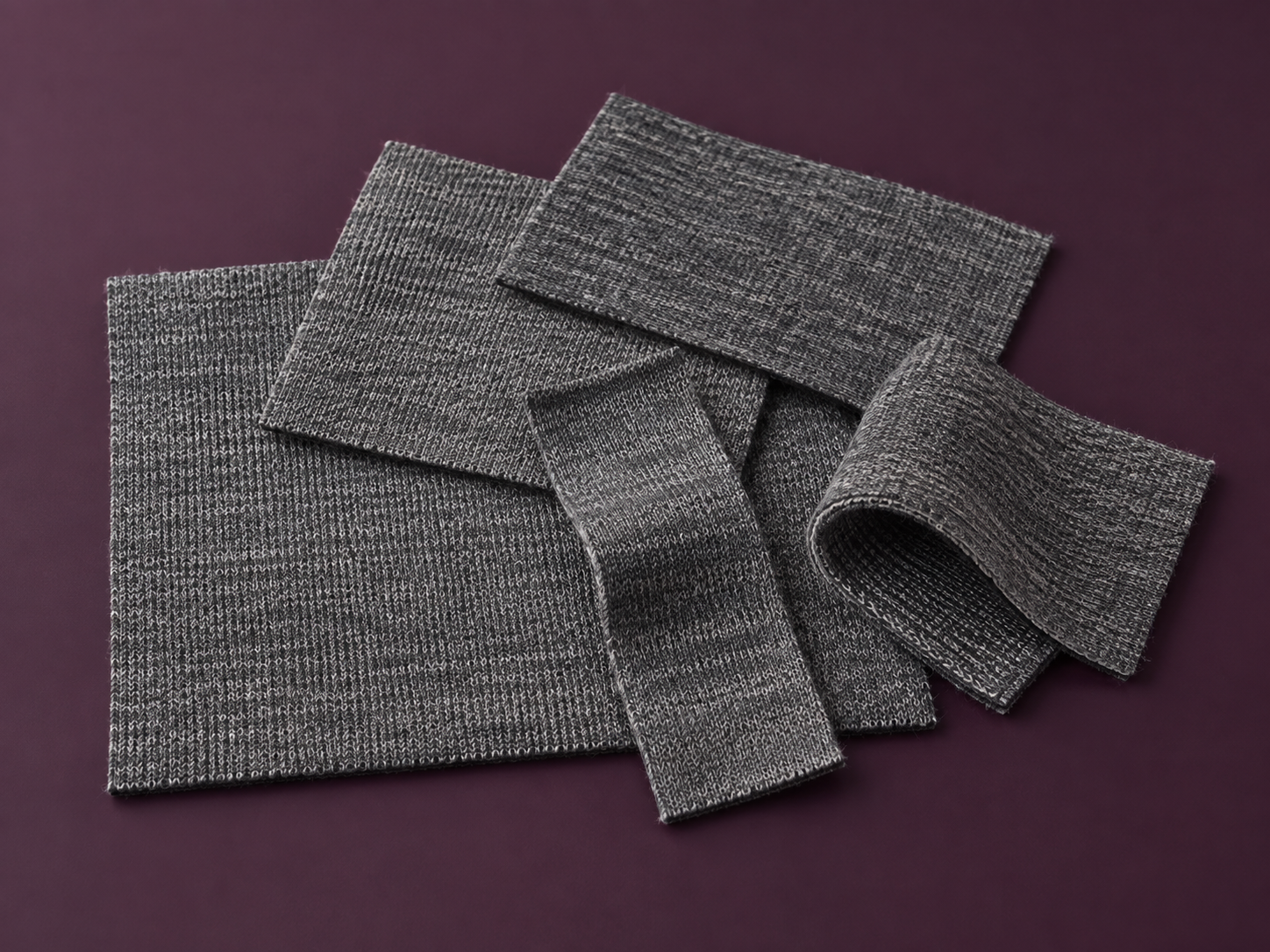 Knit fabric material