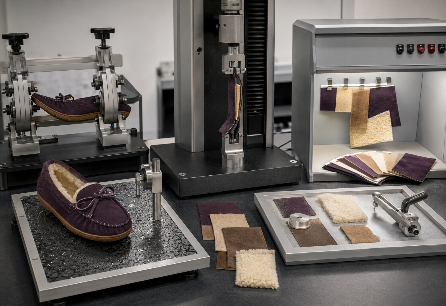 Moccasin compliance testing
