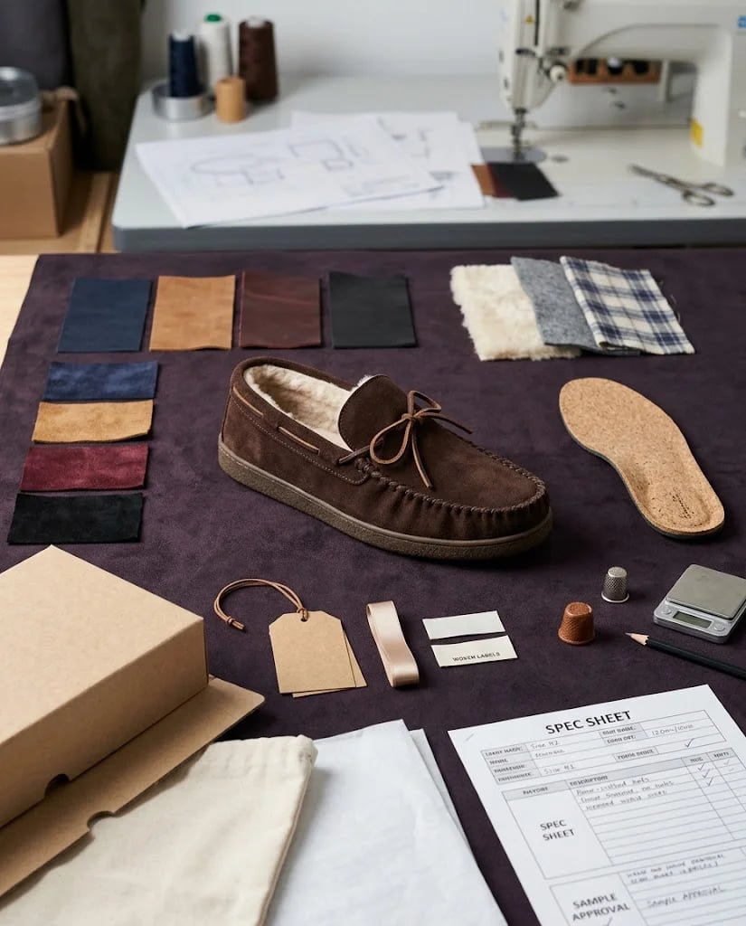 Moccasin customization system