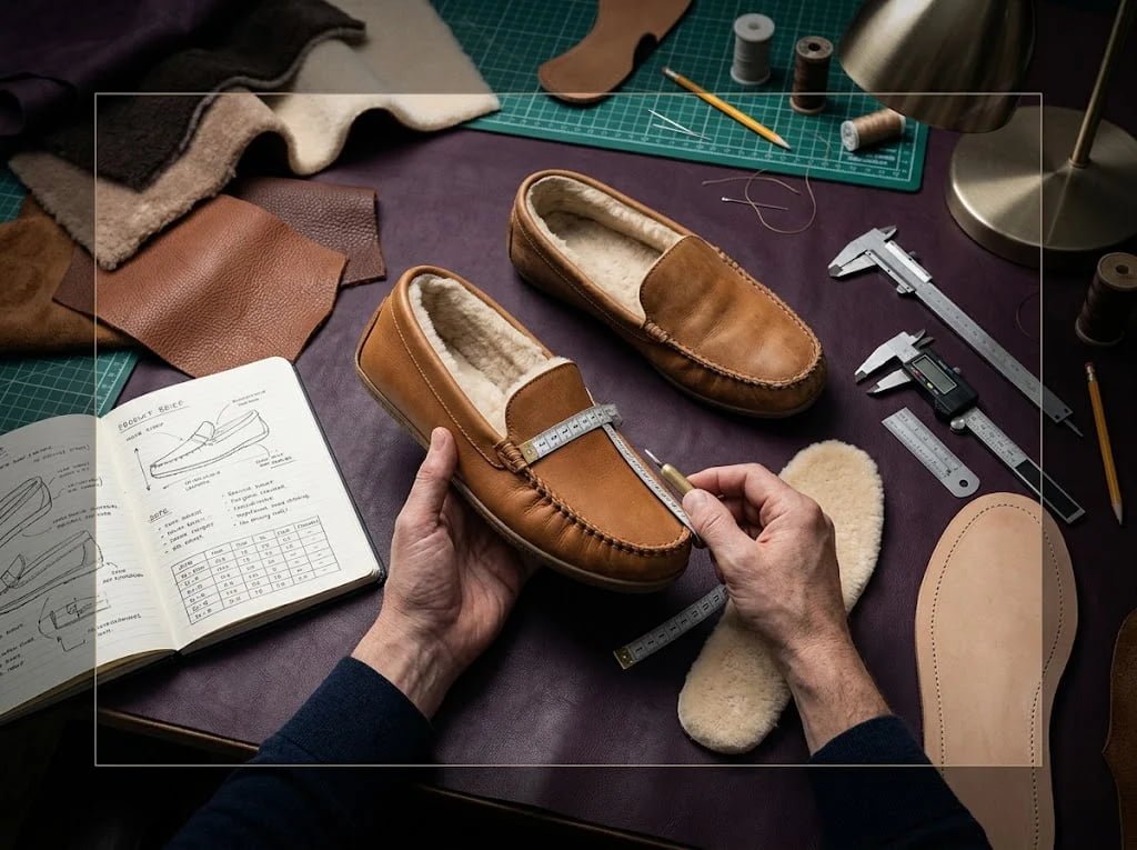 Moccasin development sample