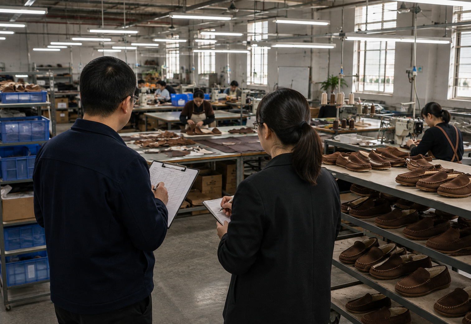 Moccasin factory audit