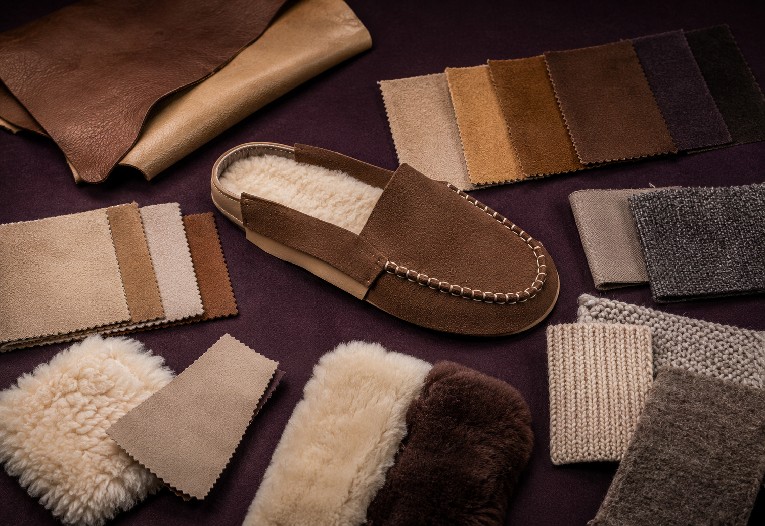 Moccasin material options
