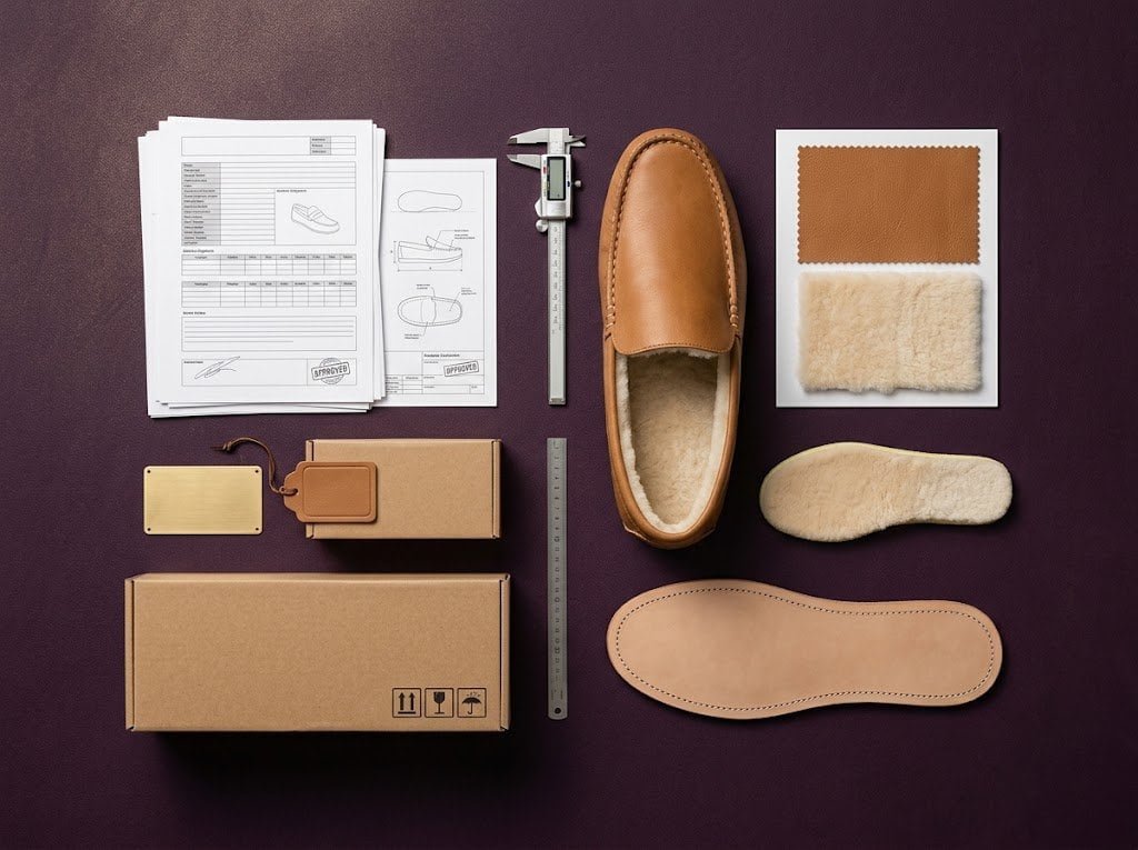 Moccasin pre-production sample