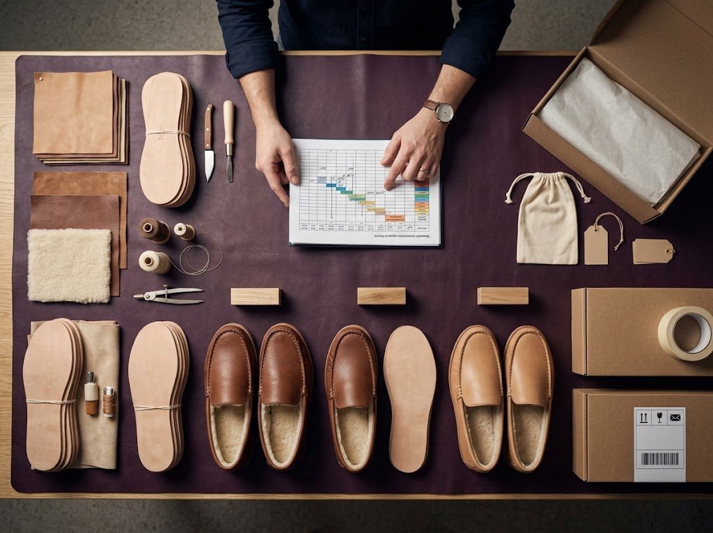Moccasin production progress