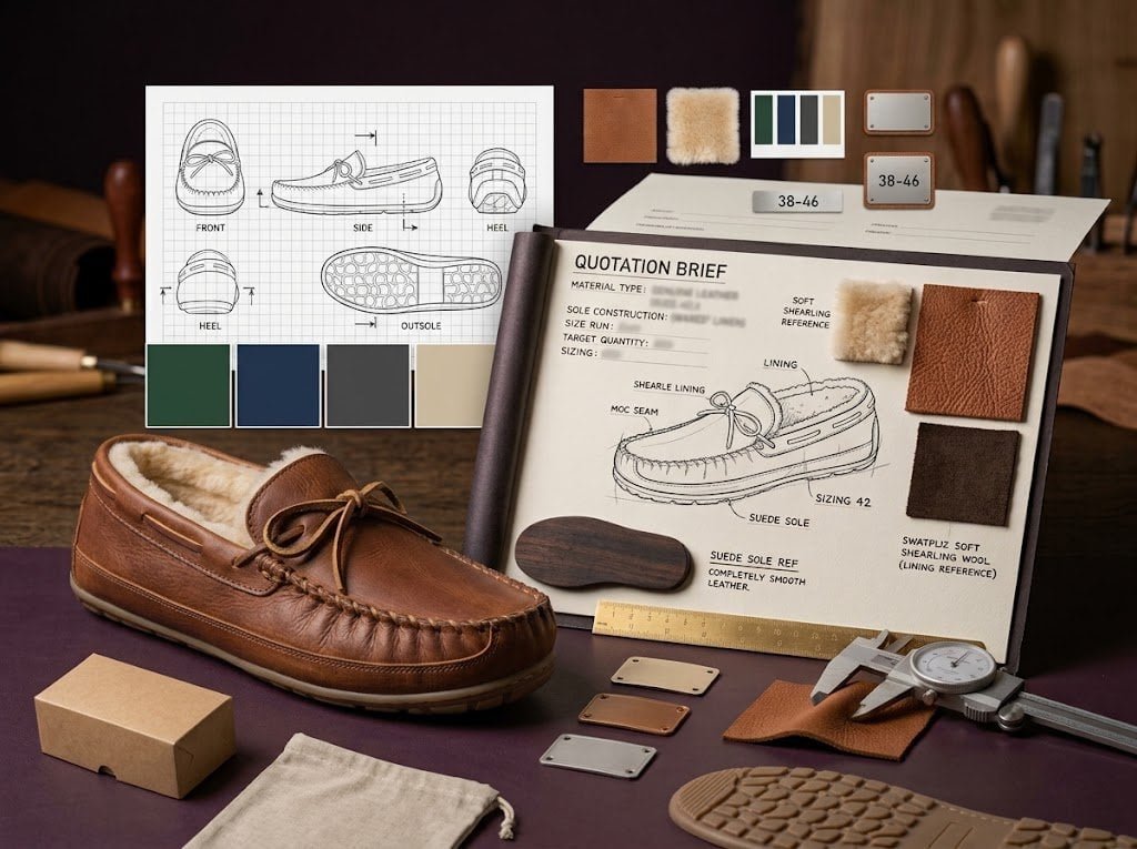 Moccasin quotation inputs