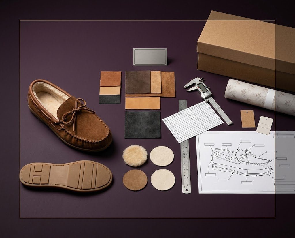 Moccasin specification control
