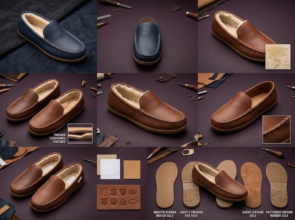 Classic moccasin slipper