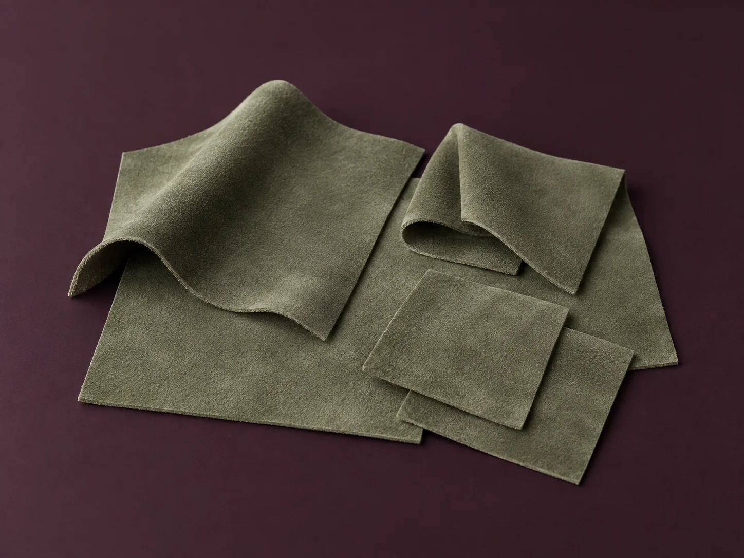 Sheep suede material